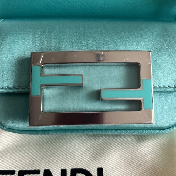 Fendi x Tiffany & Co. Nano Baguette Satin Charm Bag - Picture 6 of 17